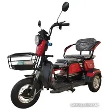 Электроскутер SMD Trike (красный)