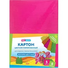 Набор цветного картона ArtSpace КГ5A4_37970 (5цв)
