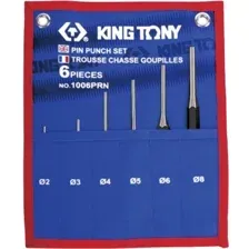 Набор выколоток King Tony 1006PRN (6 предметов)