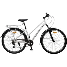 Велосипед DeltA City Pro 28 / CITY PRO W28.17.WT (28, белый)