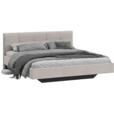 Кровать Трия Элис с мягкой обивкой Тип 1 180x200 Исп.2 (велюр ultra cashmere)