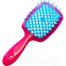 Щетка Janeke Superbrush Small 86SP234FUX (малиновый/голубой)