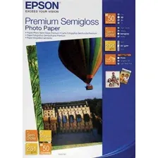 Фотобумага Epson Premium Semigloss Photo Paper 10х15 50 листов (C13S041765)