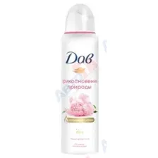 DOVE Антиперспирант аэрозоль ПРИКОСНОВЕНИЕ ПРИРОДЫ НЕЖНЫЙ АРОМАТ ПИОНА 150 мл