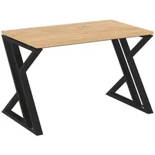 Стол письменный RIVA VR.L-SRZ-2.7 Black, тиквуд светлый
