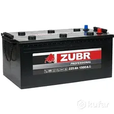 Автомобильный аккумулятор Zubr Professional L+ (225 А·ч)