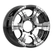 Литой диск K&K Байконур 15x7" 6x139.7мм DIA 108.5мм ET 20мм Алмаз черный