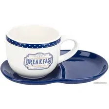Чашка с блюдцем DolomitE Gourmet L2521088