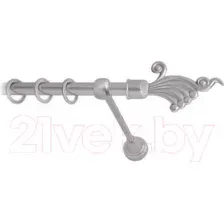 Карниз для штор Lm Decor Кения 023 1р гладкий (сатин, 1.8м)