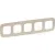 Рамка Legrand Valena Allure 754385 (тиснение, бежевый)