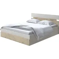 Кровать PROxSON Milton с ПМ 120x190 (дуб шамони светлый 124/бунратти)
