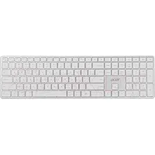 Клавиатура Acer OKR301 / ZL.KBDEE.015  (белый/серебристый)