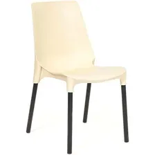 Стул TetChair Genius Black mod. 75 (бежевый)