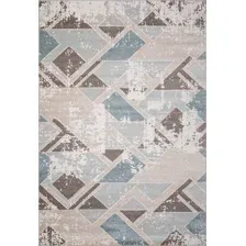 Ковер для жилой комнаты Merinos Naturel D979-STAN-BEIGE-BLUE (1.5х2.3)