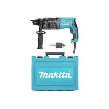 Перфоратор - MAKITA HR 2470 X19 в чем. (780 Вт, 2.7 Дж, 3 реж., патрон SDS-plus, БЗП в комплекте, вес 2.6 кг) / HR2470X19