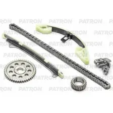 Комплект цепи ГРМ Цепь-1 Нат-1 Усп-2 Шест-2 HONDA FitJazz 13i L13A 2001-2008 PATRON PTCK101