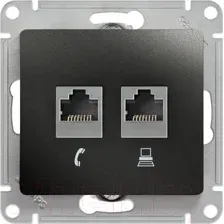 Розетка Systeme (Schneider) Electric Glossa GSL000785