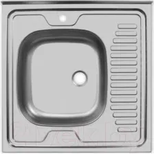 Мойка кухонная Ukinox STD600.600 5C 0LS (с сифоном)