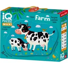 Развивающая игра Айрис-пресс IQ Напольный. Ферма
