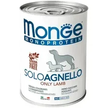 Консерва Monge для собак, паштет из ягненка, Monoprotein, 400 г