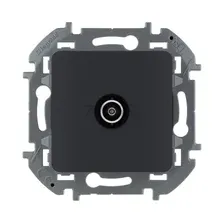 Розетка Legrand Inspiria 673863 (антрацит)