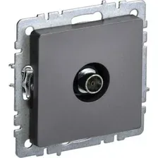 Розетка телевизионная IEK Brite BR-A10-O-K46