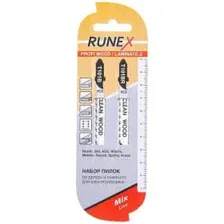 Набор пилок PROFI WOOD/LAMINATE-2 из 2 шт по дереву и ламинату T101B/T101BR Runex