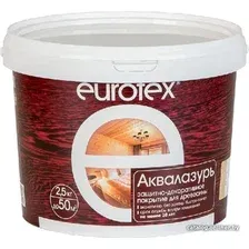 Лак Eurotex Аквалазурь (палисандр, 2.5 кг)
