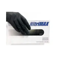 Перчатки нитриловые M NitriMax (100шт/уп) 3,5г. черный