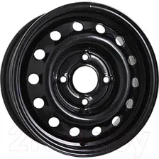 Штампованный диск Eurodisk 53B35B 14x5.5" 4x98мм DIA 58.6мм ET 35мм Black