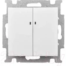 Выключатель ABB Basic 55 1012-0-2154 (белый)