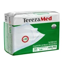 TerezaMed Пеленки одноразовые впитывающие Normal 60x90, 30 шт