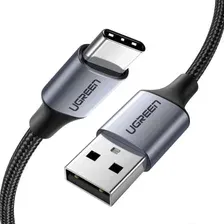 Зарядный кабель Ugreen US288 / 60128 (2м, черный)