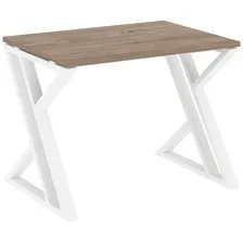 Стол письменный RIVA VR.L-SRZ-1.7 White, тиквуд темный
