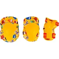 Комплект защиты Tech Team Safe Fit Kids 1.0 NN011969 (S, желтый)