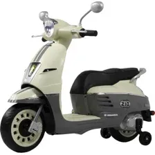 Детский мотоцикл RiverToys Z222ZZ (серый)