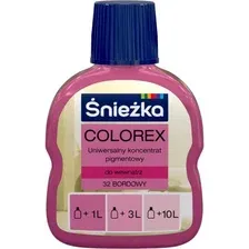 Колеровочная краска Sniezka Colorex 0.1 л (№32, бордовый)