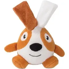 Игрушка для кошек Triol Кролик-ушастик (коричневый/белый)