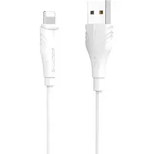 Кабель Borofone BX18 Lightning 3 м