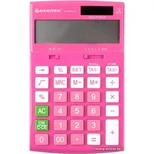 Бухгалтерский калькулятор Darvish DV-2666T-12PK (розовый)