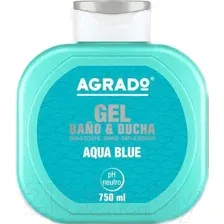 Agrado Гель для душа Bath Gel Aqua Blue 750 мл