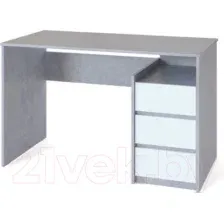 Стол Сокол СПм-21 (бетон/белый)