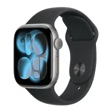 APPLE WATCH SERIES 11 42 ММ MEQX4ET/A (КОСМИЧЕСКИЙ СЕРЫЙ/ЧЕРНЫЙ, СИЛИКОНОВЫЙ РЕМЕШОК M/L)