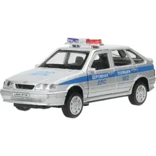 Автомобиль игрушечный Технопарк Lada-2114 Samara Полиция / 2114-12SLPOL-SR-WOD