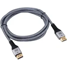 Кабель Cablexpert CCP-DP16K-2M DisplayPort - DisplayPort (2 м, серый)