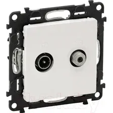 Розетка телевизионная Legrand Valena Life 753458 (белый)