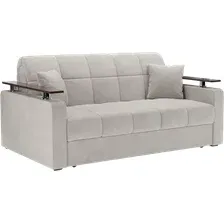 Диван Мебель-АРС Аккордеон Бакли ППУ 155x200 (Cabrio 02 бежевый)