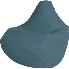 Кресло-мешок Flagman Груша Макси XXL Г2.5-388 (Simple 24 Nighttime Blue, велюр)