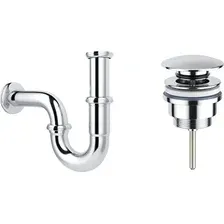 Сифон Wellsee Drainage System 182102003 (сифон, донный клапан, хром)