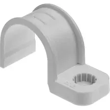Скоба для трубы TDM SQ0405-6005 (20шт, серый)